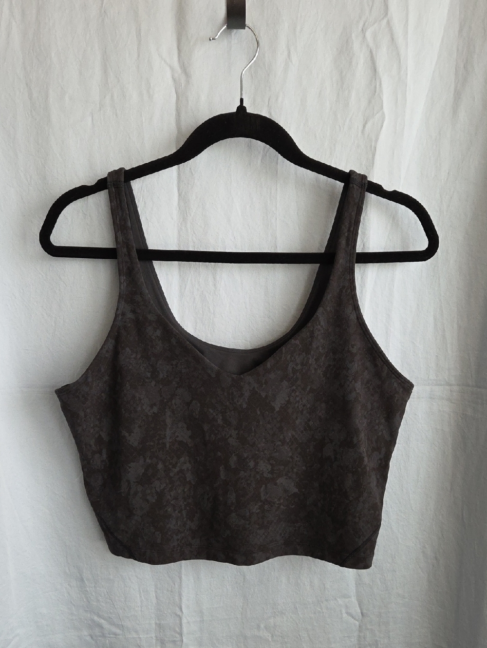 Lululemon Align Tank Top in Hideaway Camp Deep Coal Multi Size - 12